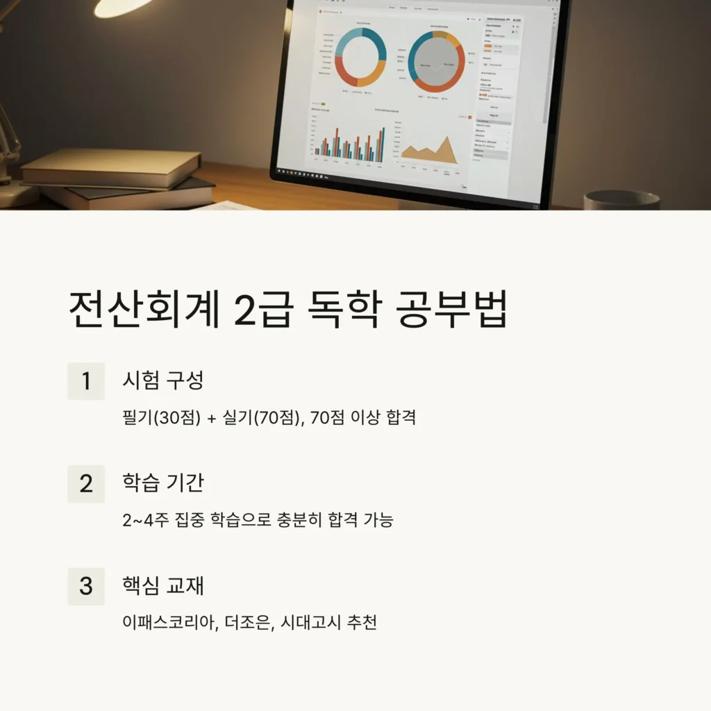 전산회계 2급 독학 공부법과 추천 교재 및 인강 - StudyBankStudyBank