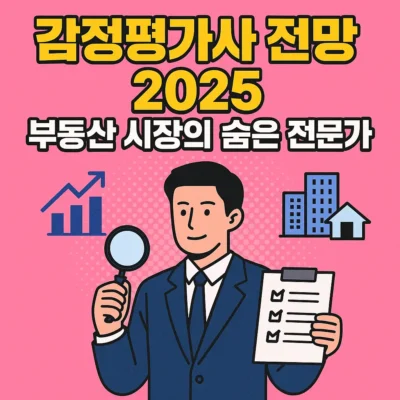 감정평가사 전망 2025 : 부동산 시장의 숨은 전문가