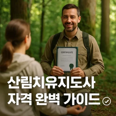 산림치유지도사 자격 기준 및 시험 과목