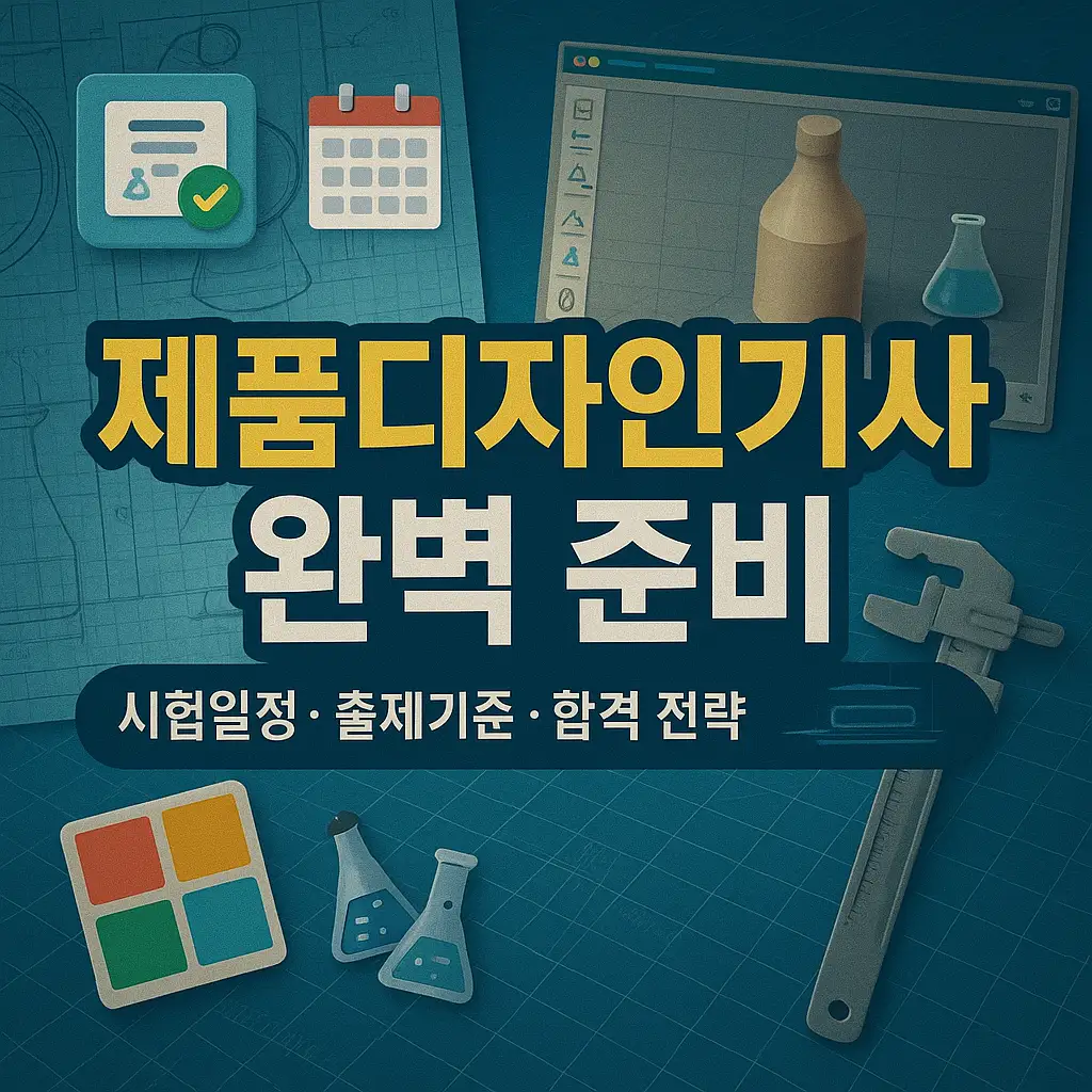 제품디자인기사 완벽 준비