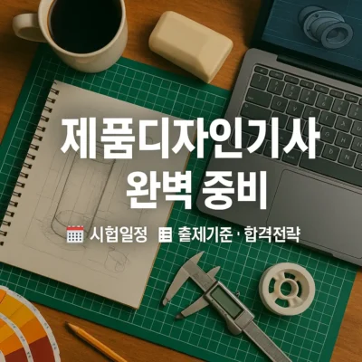 제품디자인기술사 자격증 준비: 시험일정, 출제기준, 합격전략 총정리