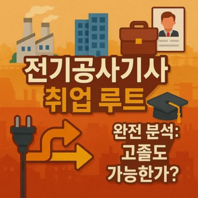 전기공사기사 취업 루트 완전 분석: 고졸도 가능한가?