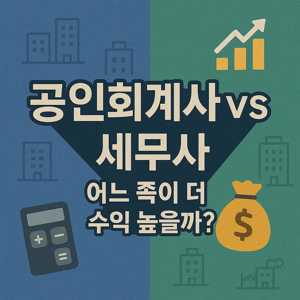 공인회계사 vs 세무사