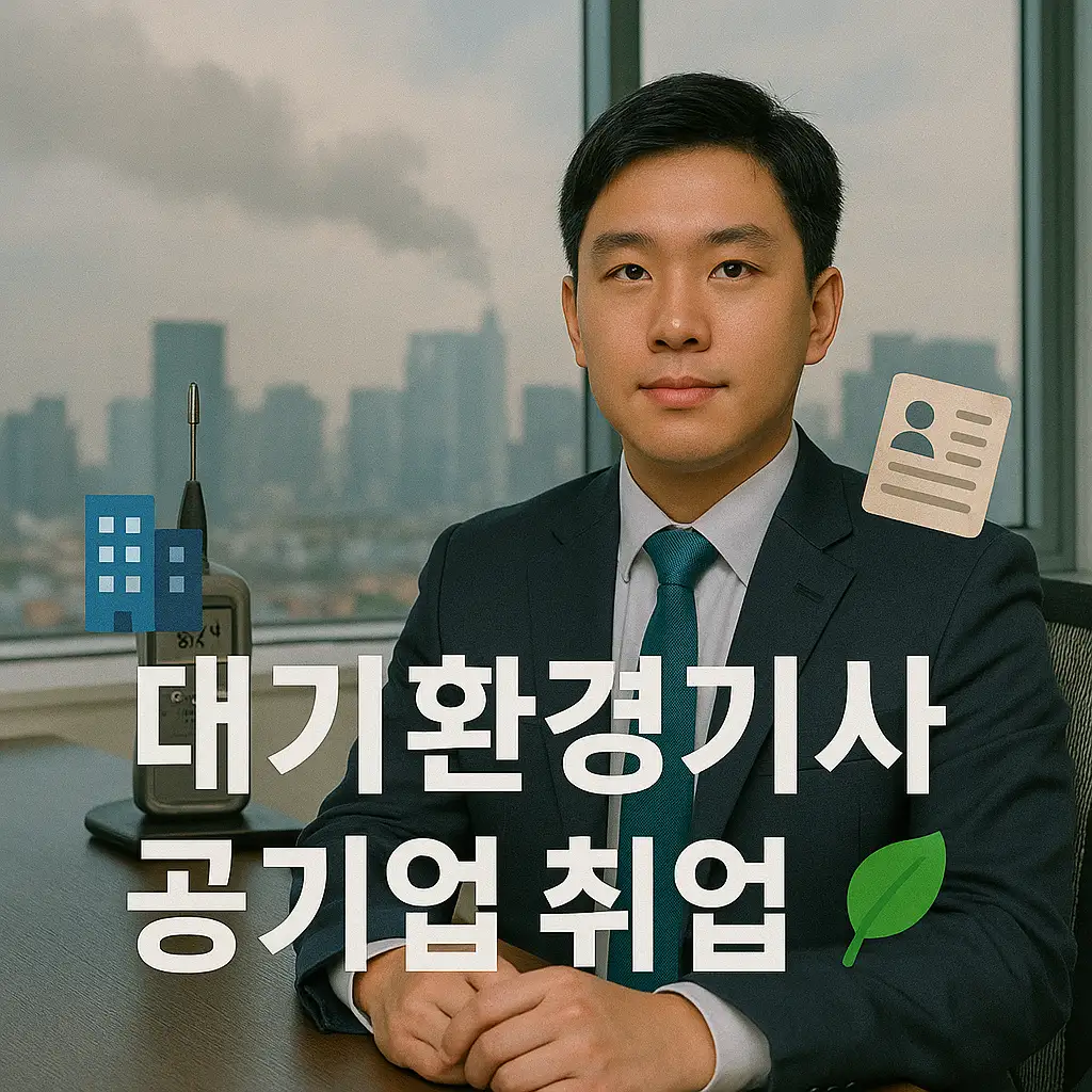 대기환경기사 취득 후 공기업 취업