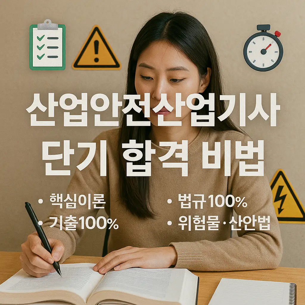 산업안전산업기사 단기 합격 비법