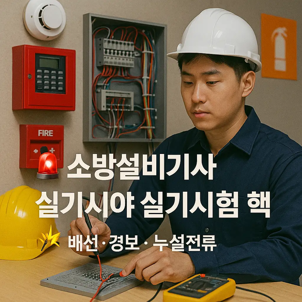 소방설비기사전기분야 실기시험 핵심