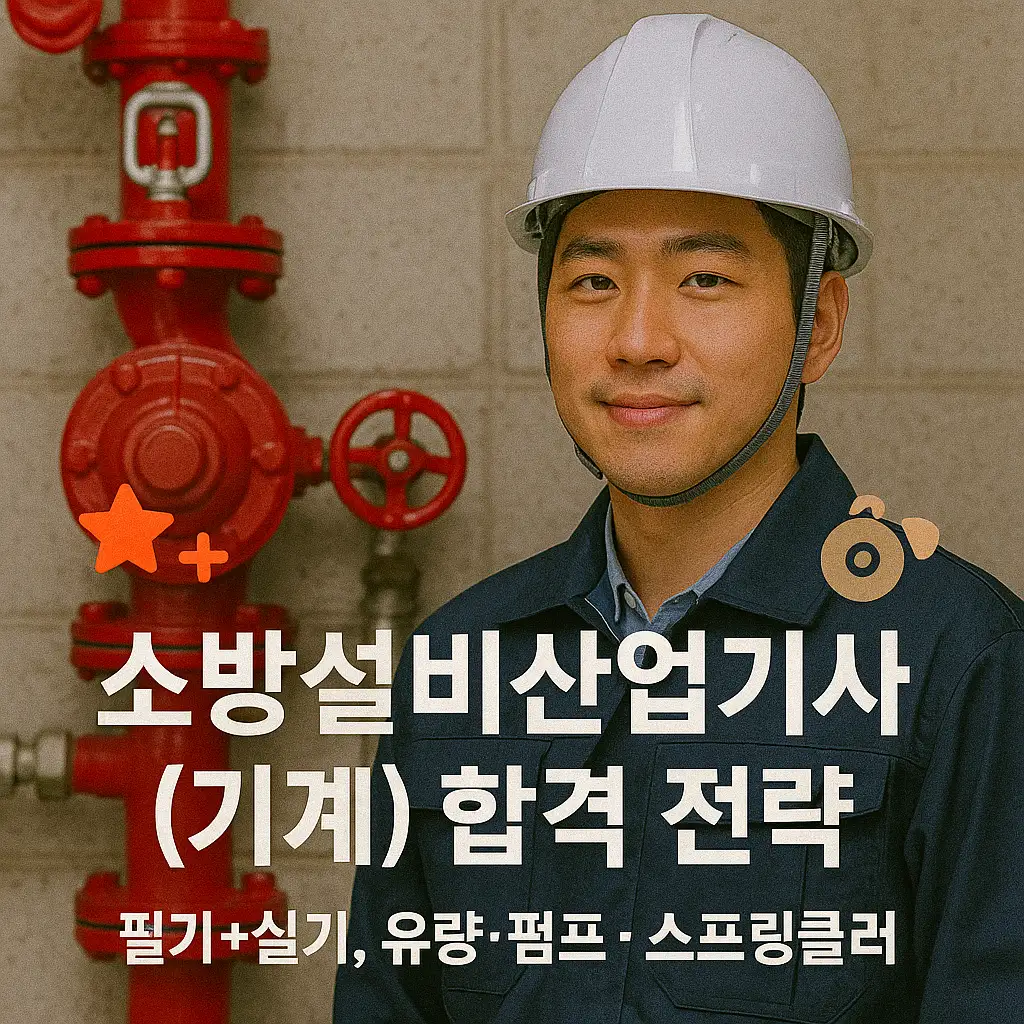 소방설비산업기사 기계분야_ 합격 전략