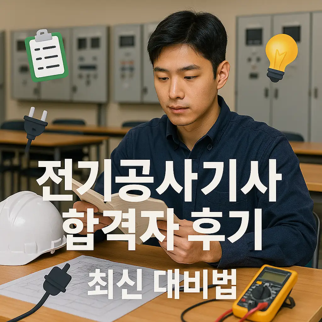전기공사기사 합격자 후기, 최신 대비법