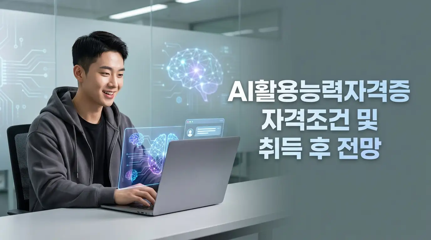 AI활용능력자격증 자격조건 및 취득 후 전망