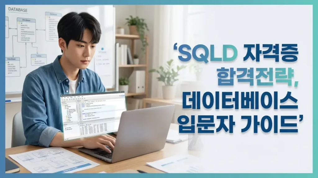 SQLD 자격증 합격전략, 데이터베이스 입문자 가이드