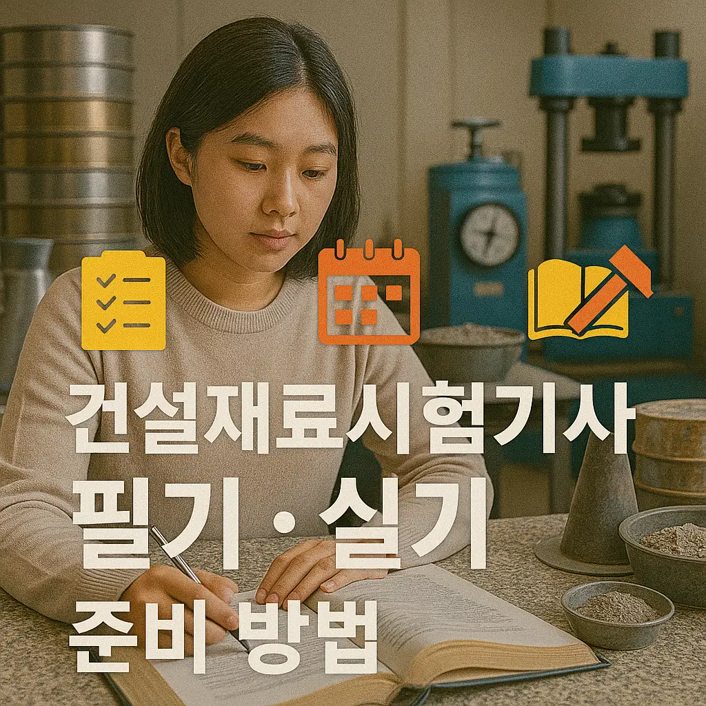건설재료시험기사 필기_실기 준비 방법