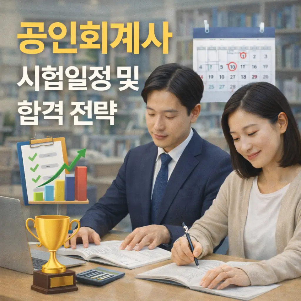 공인회계사 시험일정 및 합격 전략