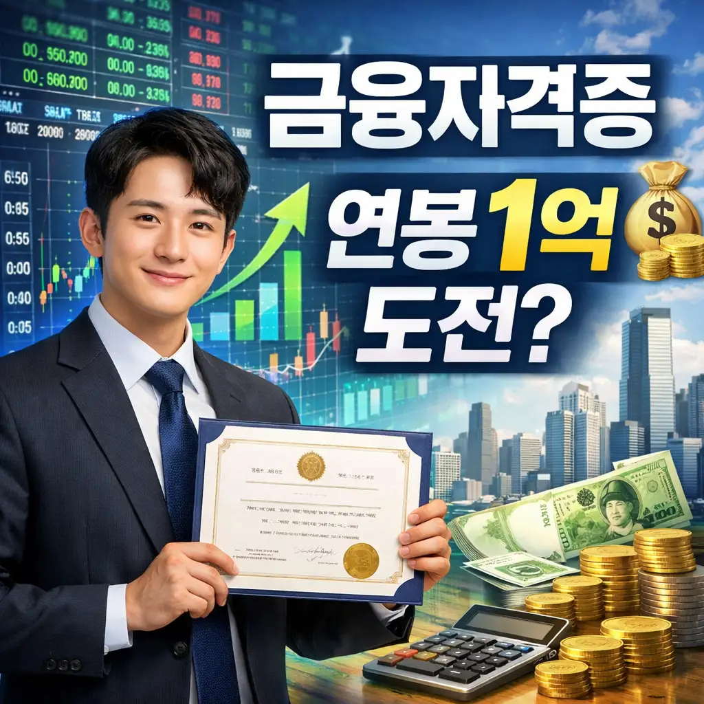 금융자격증으로 연봉 1억 도전 가능한가?