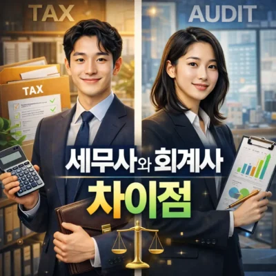 세무사와 회계사 차이점, 어떤 길이 나에게 맞을까
