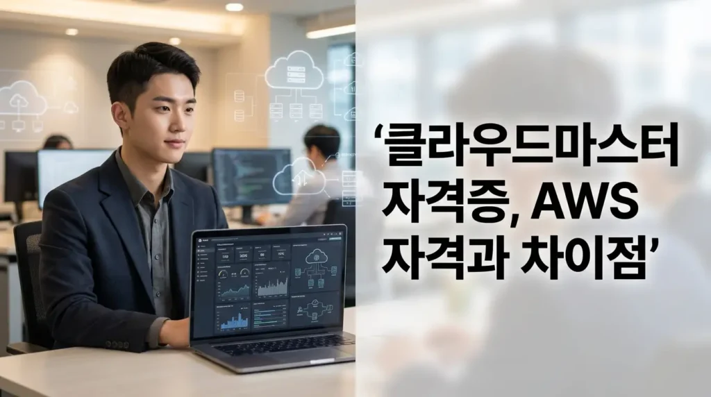 클라우드마스터 자격증, AWS 자격과 차이점