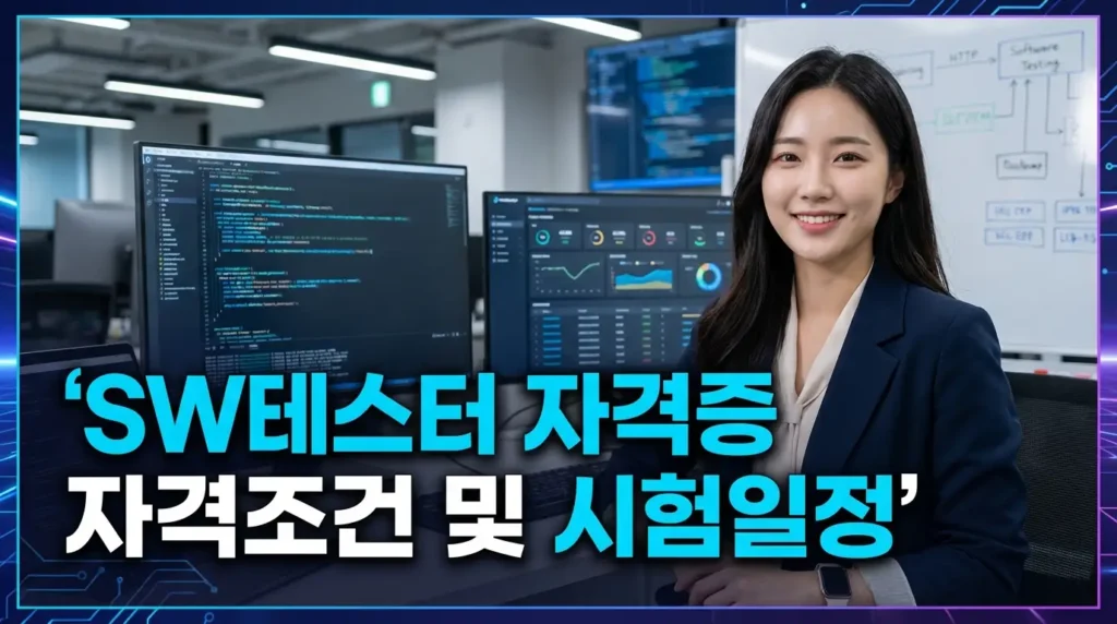 SW테스터 자격증 자격조건 및 시험일정