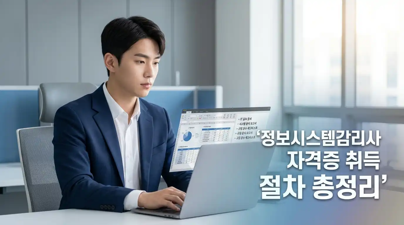 정보시스템감리사 자격증 취득 절차 총정리