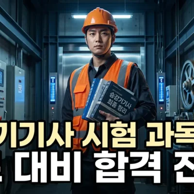 승강기기사 시험 과목면제 종료 대비 합격 전략