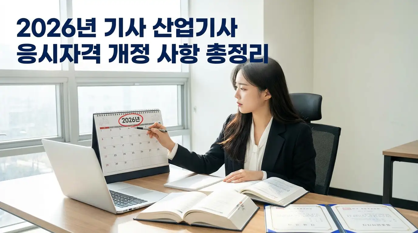 2026년 기사 산업기사 응시자격 개정 사항 총정리