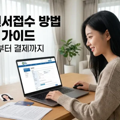 큐넷 원서접수 방법 초보자 가이드 사진 등록부터 결제까지